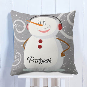 Personalized Name Printed Merry Christmas Cushion Gift