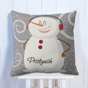 Personalized Name Printed Merry Christmas Cushion Gift