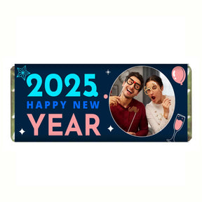 Customized Happy New Year Photo Chocobar For Friends, Bf, Gf, Bff