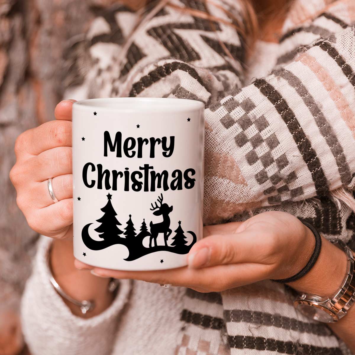 Christmas Wishes Coffee Mug for X-mas