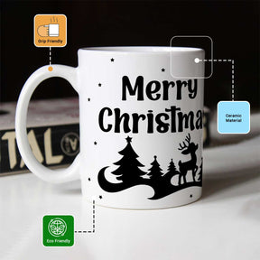 Christmas Wishes Coffee Mug for X-mas