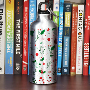 It's The Time To Be Jolly Printed Sipper Bottle for Merry Christmas