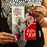 Customized Be Mine Greeting Card for Couple