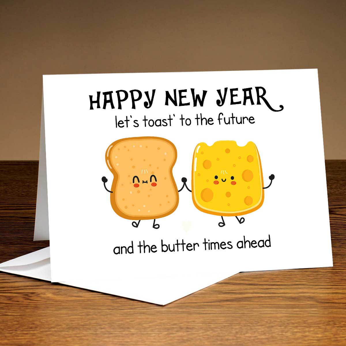 Funny Happy New Year Greeting Card For New Year