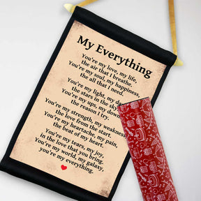 You Are My Everything Scroll for Couple