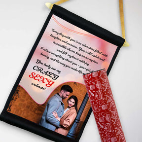 Personalized You Are My Soulmate Scroll for Couple