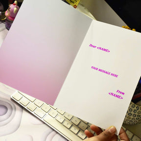 You Won My Heart Personalized Photo Greeting Card For Valentine's Day