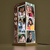 Personalized Mom Photo Grid Table Lamp For Mother's Day