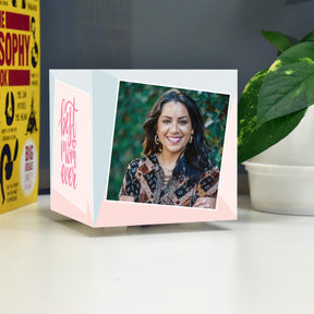 Customized Best Mom Ever Photo Cube Lamp For Mother's Day