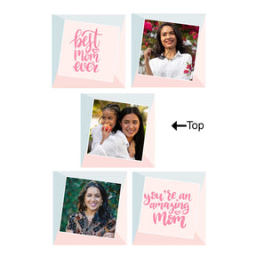 Customized Best Mom Ever Photo Cube Lamp For Mother's Day