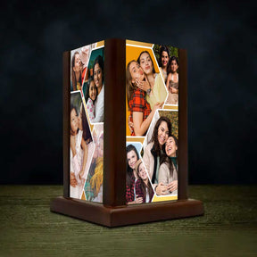 Customized Photo With Mom Table Lamp For Mother's Day