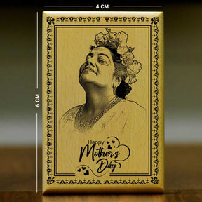 Happy Mother's Day Wooden Photo Frame Gift For Mom