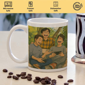 Personalized Anime Ghibli Image Coffee Mug Gift for Best Friends