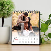 Personalized Photo Calendar Gift For Desks, Bedside Tables, Shelves