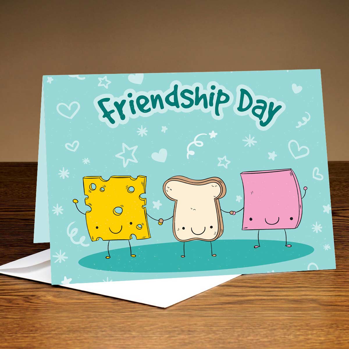 Personalised Friendship Gang Greeting Card