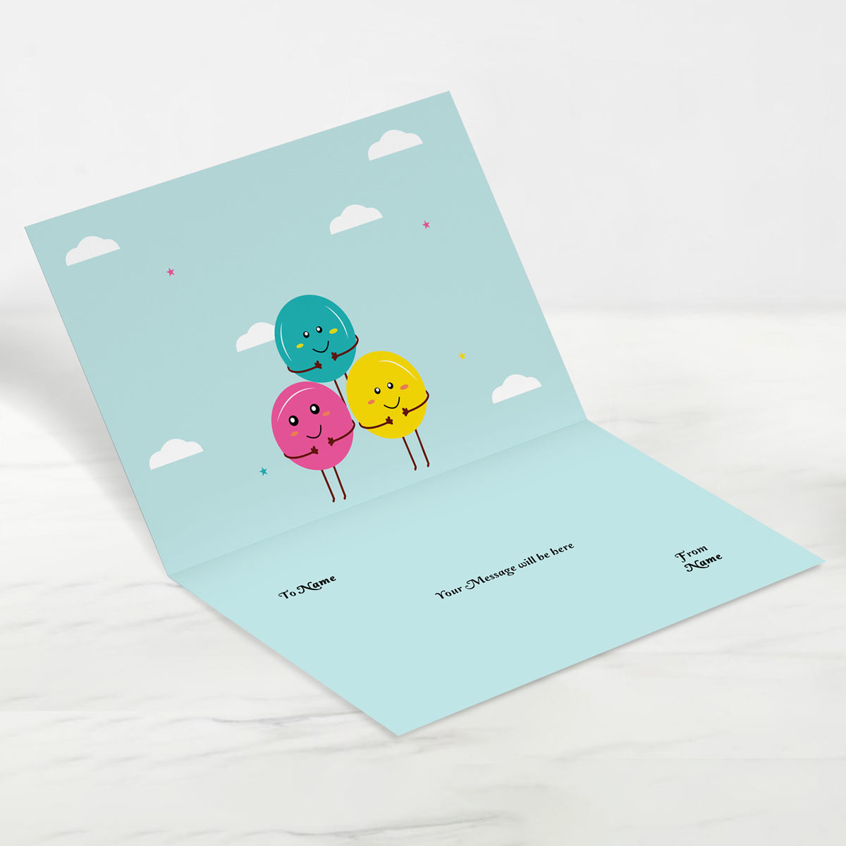 Personalised Friendship Gang Greeting Card