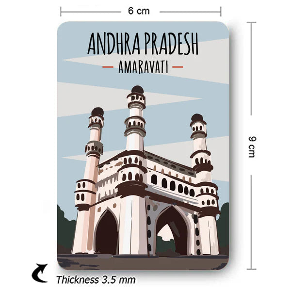 Andhra Pradesh Amravati  Fridge Magnet