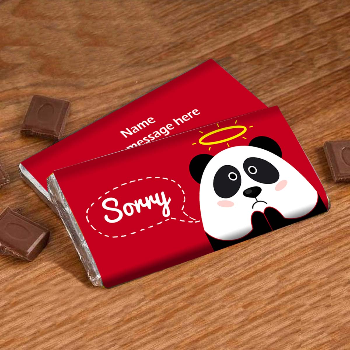 Sorry Personalised Choco Bar