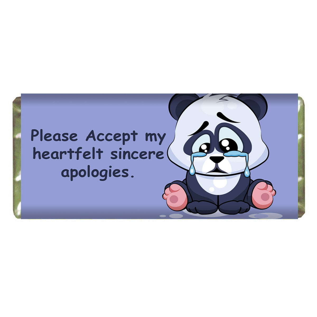 Please Accept My Heartfelt Sincere Apologies Personalised Choco Bar