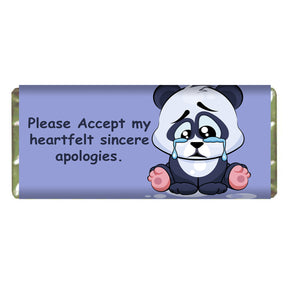 Please Accept My Heartfelt Sincere Apologies Personalised Choco Bar