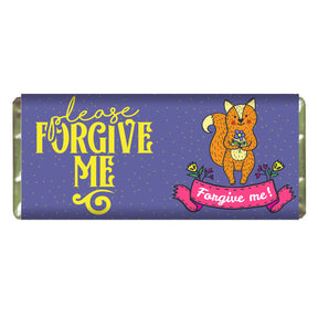 Please Forgive Me Personalised Choco Bar