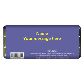 Please Forgive Me Personalised Choco Bar