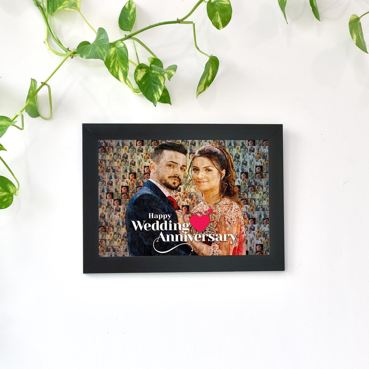 Mosaic Photo Frame Anniversary Gift