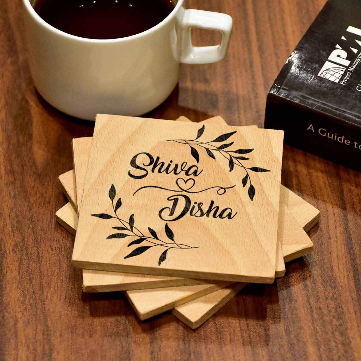 Personalised Happily Ever After Coaster Set