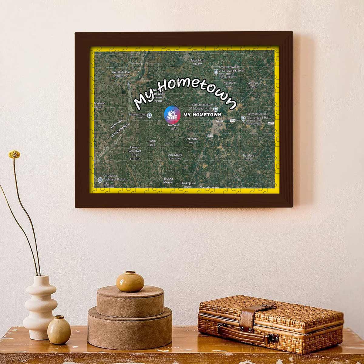 Personalised My Home Puzzle