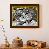 Personalized The Place Where I Was Born Map Jigsaw Puzzle Gift