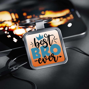 Best Bro Ever Metal Keychain