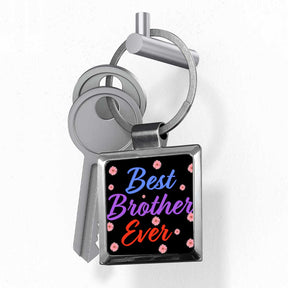 Best Brother Metal Keychain