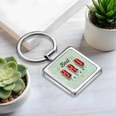 Best Ever Bro Metal Keychain