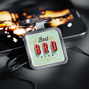 Best Ever Bro Metal Keychain