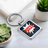 Super Bhai Metal Keychain