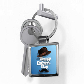 Happy Father's Day Metal Keychain