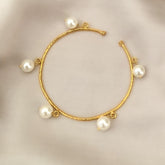 Pearls of Heaven Adjustable Bangle