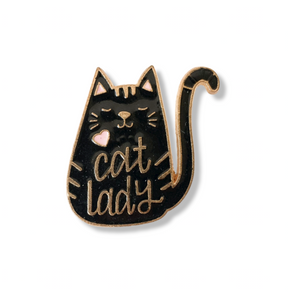 ‘CAT LADY’ Lapel Pin