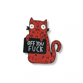 ‘F*CK OFF’ Lapel Pin