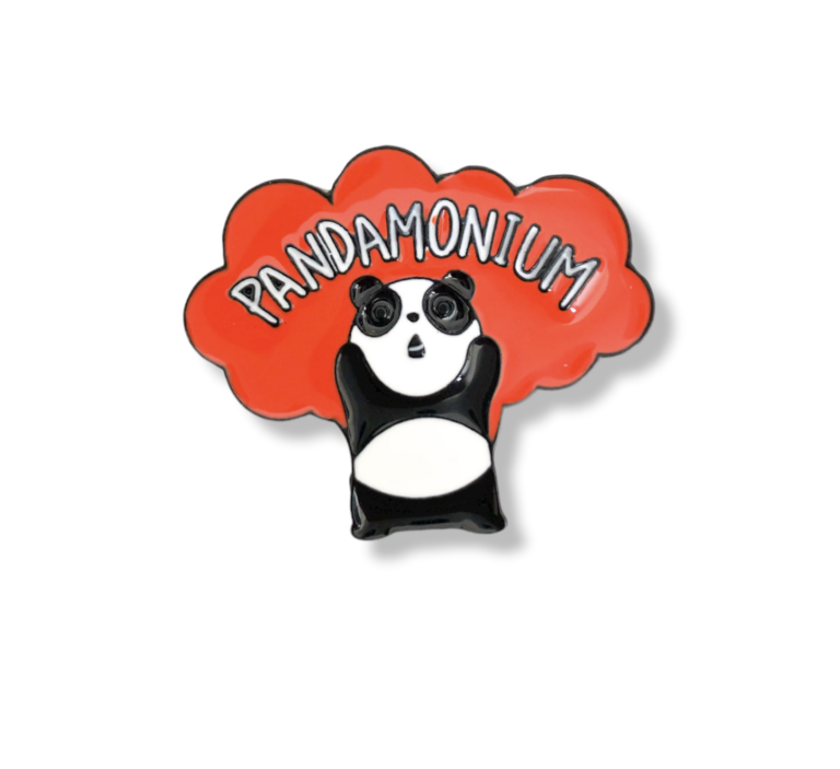 ‘PANDA LOVE’ Lapel Pin