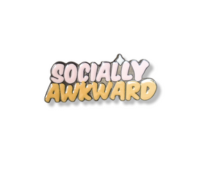 ‘SOCIALLY AWKWARD’ Lapel Pin