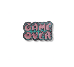 ‘GAME OVER’ Lapel Pin