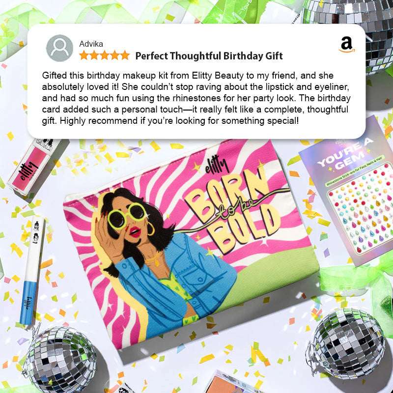 Elitty Birthday Makeup Kit (Pack of 6)