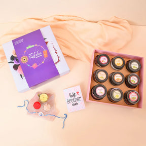 Fiesta Rakhi Hamper Box
