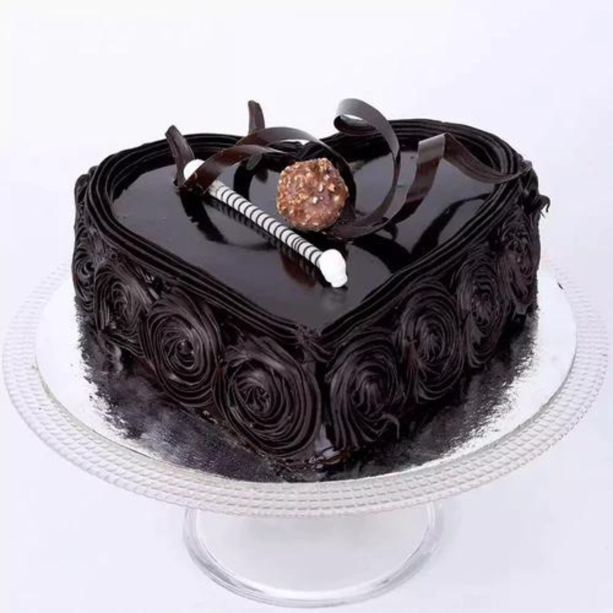 Floral Chocolate Cake-1