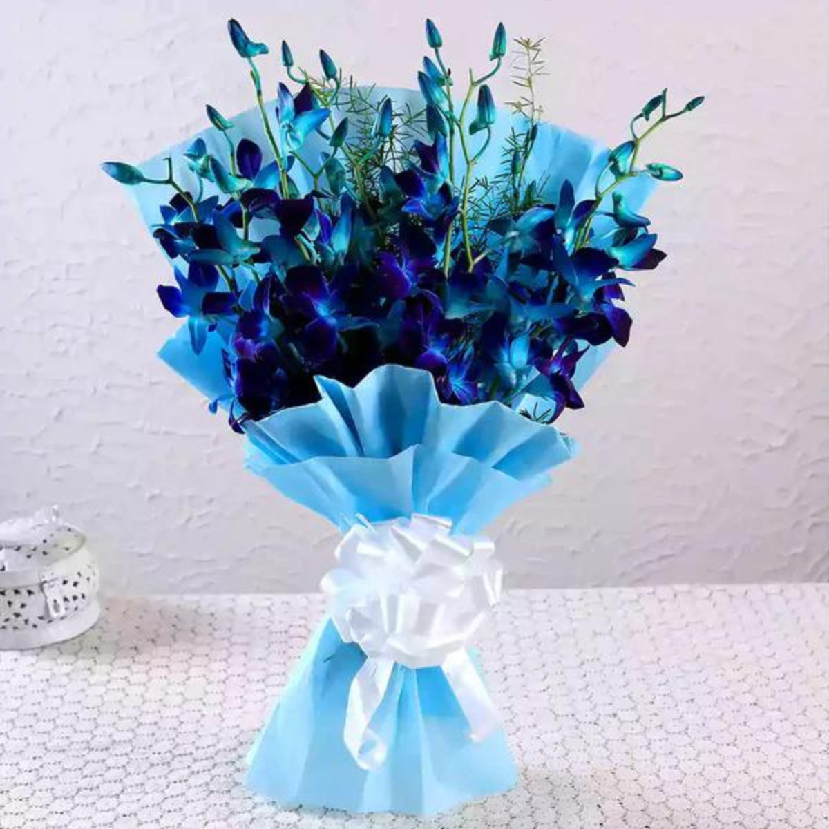 Mesmerising Blue Orchids Bouquet