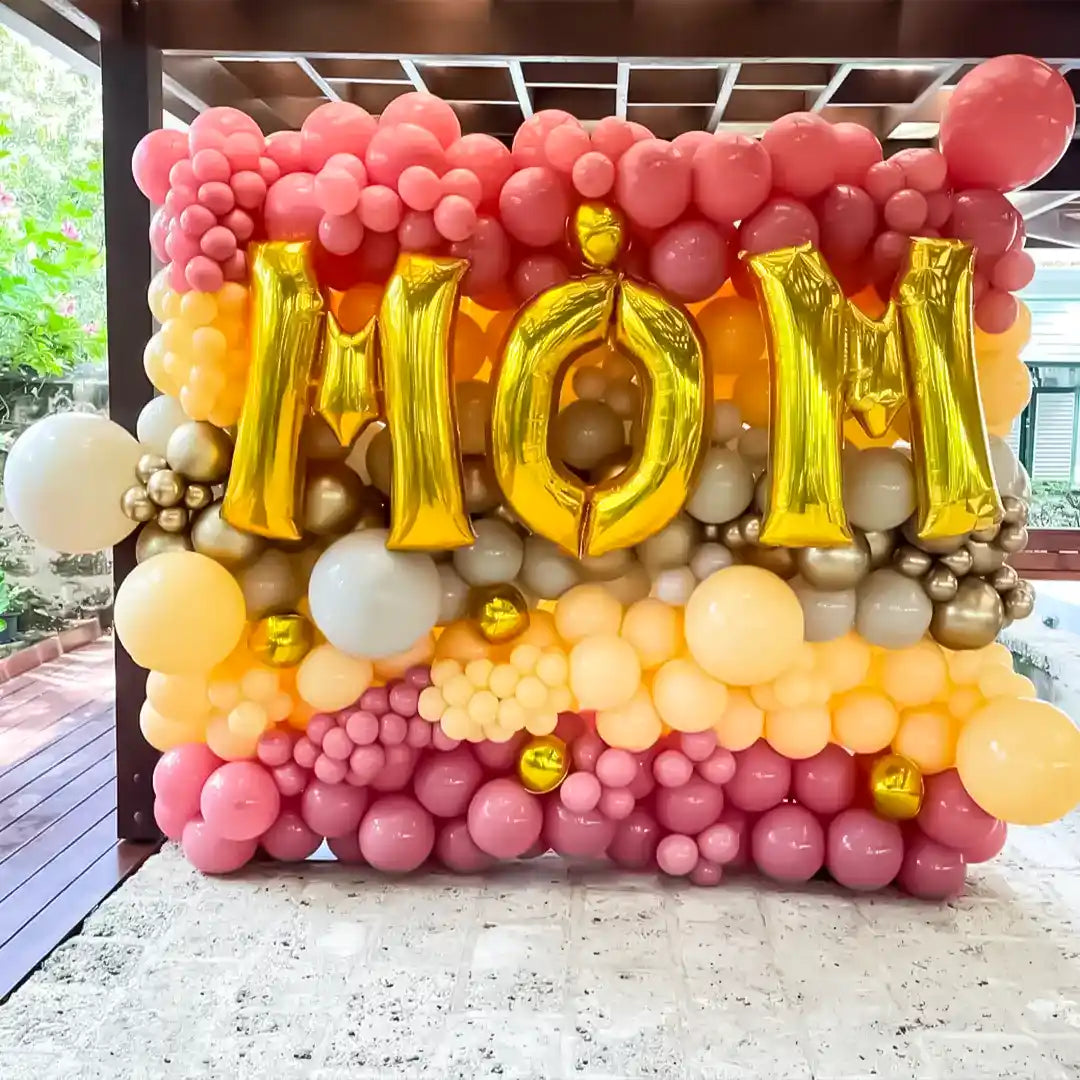Mothers Day Special Balloon Wall Backdrop