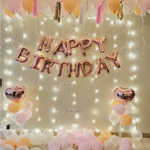 Pastel and Rose Gold Birthday Decor