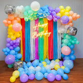 Colours of Happiness Birthday Decor