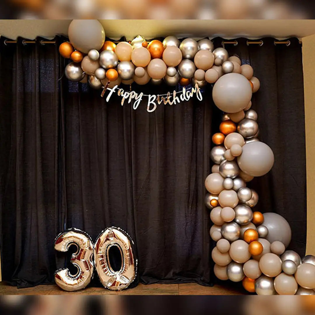 Silver Elegance Birthday Decor